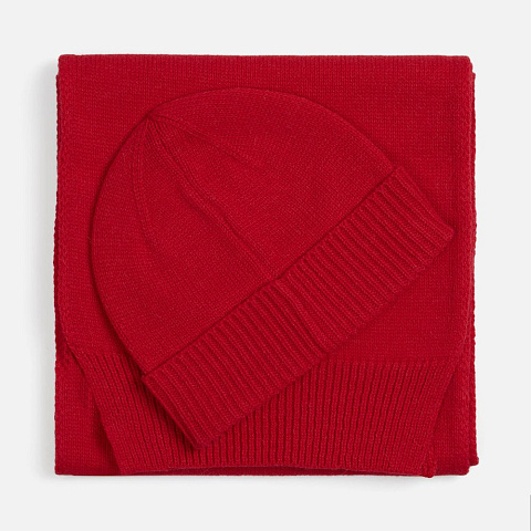 Шапка Cordelia, красный (гвоздика) - рис 4.