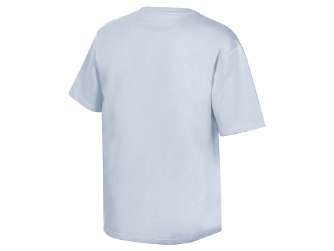 Футболка из френч терри Warsaw унисекс 220гр, небесно-голубой - рис 8.