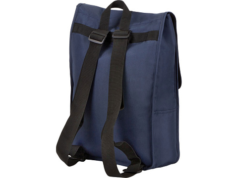 Рюкзак Rony из переработанного пластика, нейви - рис 5.