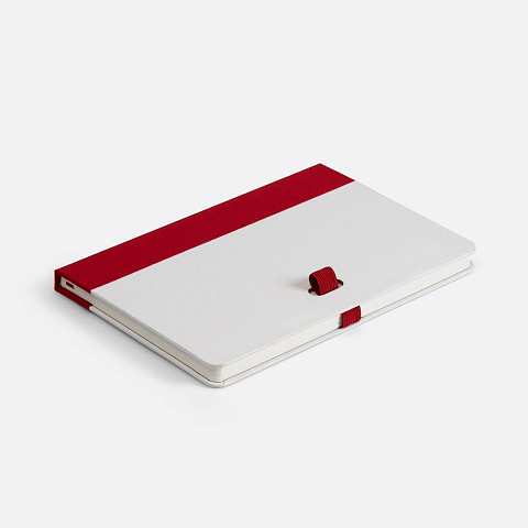Блокнот MilkMake, красный - рис 4.