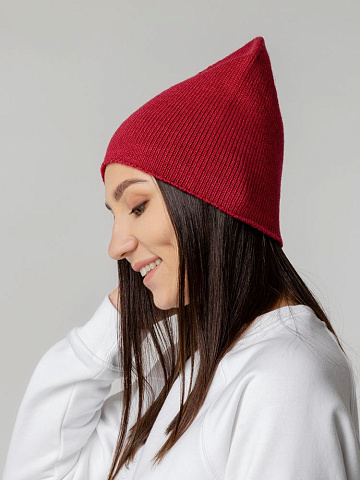 Шапка Dalia, красная - рис 7.