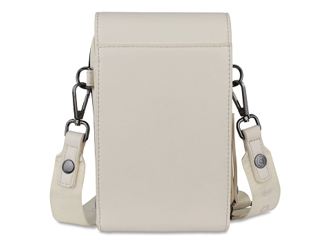 Сумка наплечная BUGATTI АЛМАТА | ALMATA, бежевая, полиуретан, 11х4х19 см - рис 6.