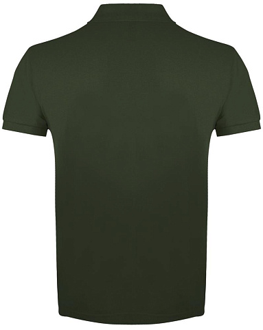 Рубашка поло мужская Prime Men 200 темно-зеленая - рис 3.