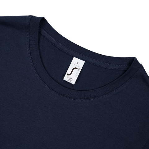 Футболка женская Regent Women, темно-синяя (navy) - рис 4.