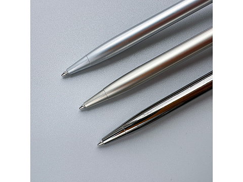 Ручка шариковая автоматическая BrunoVisconti® PALERMO цвет корпуса вороненая сталь, 0.7 мм - рис 4.