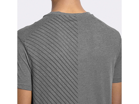 Футболка Baku мужская, меланжевый эбеновый - рис 6.