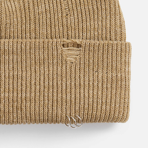 Шапка Ribelle, коричнево-бежевый меланж - рис 4.