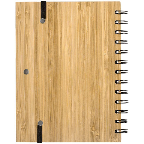 Блокнот на кольцах Bambook с шариковой ручкой - рис 3.