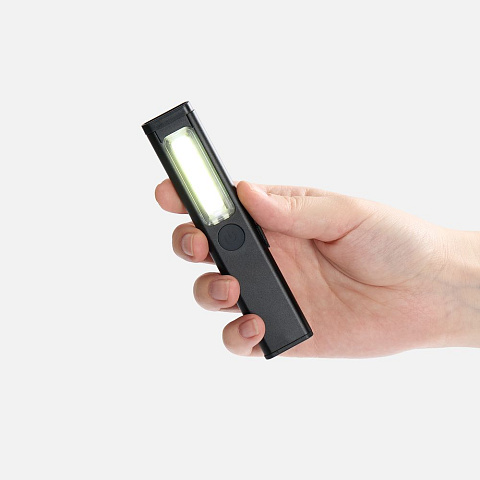 Фонарик-факел аккумуляторный Wallis, ver.2, черный - рис 5.