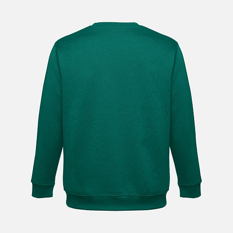 Свитшот унисекс Delta, темно-зеленый - рис 3.