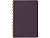 Бизнес тетрадь на гребне А5 Pragmatic, 60 листов в клетку, фиолетовый - миниатюра - рис 2.
