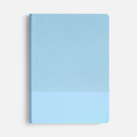 Ежедневник Vale New, недатированный, голубой - рис 2.