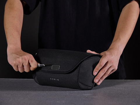 Антикражная сумка на пояс Clickpack, черный - рис 13.