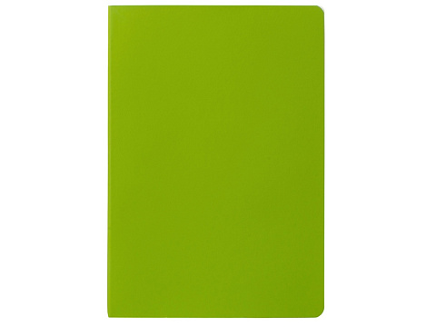 Блокнот Wispy 2.0, гибкая обложка A5, 64 листа в линейку, зеленое яблоко - рис 3.