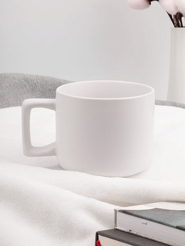 Чашка Jumbo в коробке матовая, белая - рис 7.