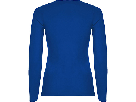 Футболка с длинным рукавом Extreme женская, королевский синий - рис 2.