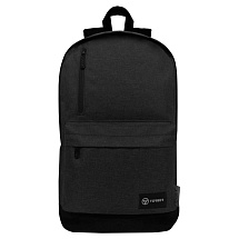 Рюкзак TORBER ГРАФФИТИ, черный, полиэстер меланж, 46 х 29 x 18 см