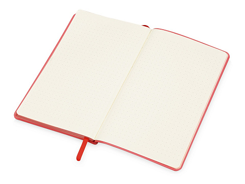 Блокнот Notepeno А5 с тонированными линованными страницами, красный - рис 6.