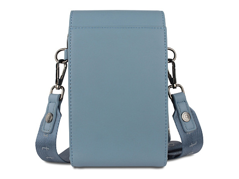 Сумка наплечная BUGATTI АЛМАТА | ALMATA, голубая, полиуретан, 11х4х19 см - рис 6.