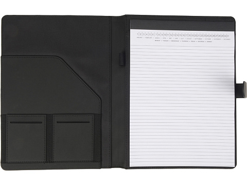 Папка для документов Route с блокнотом, темно-серый - рис 4.