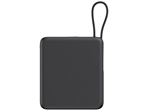 Внешний аккумулятор с подсветкой лого Nex, 5000 мАч, черный - рис 5.