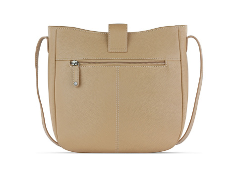 Сумка женская BUGATTI ЭЛЬЗА | ELSA, песочного цвета, воловья кожа/полиэстер, 29х8х27 см - рис 7.